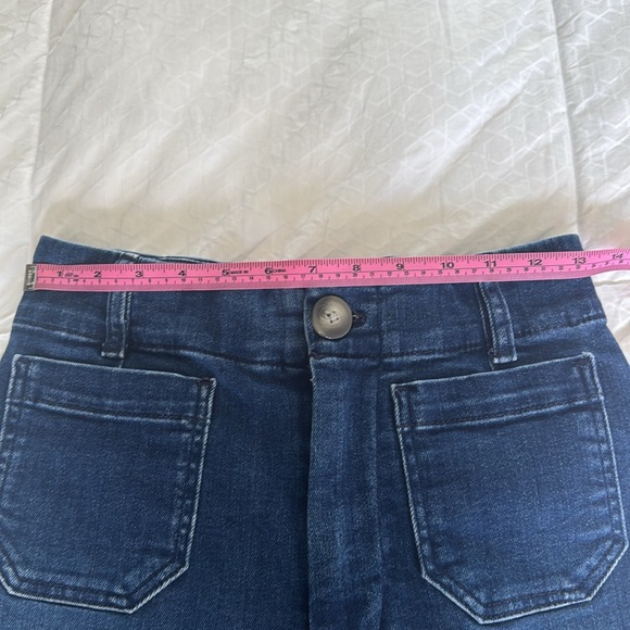 Anthropologie Pilcro The Skipper wide leg crop jeans 27 - Picture 9 of 9